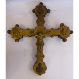 A 17th/18thC, probably Southern European, processional cross,