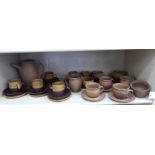 Studio pottery teaware,