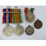 An Indian Independence medal 15th August 1947, on a ribbon, inscribed 900629 Sgt.