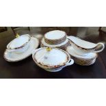 Royal Doulton bone china Winthorp pattern dinnerware CA
