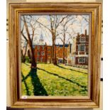 William Foreman - 'St George's Gardens' oil on canvas bears a signature 24'' x 20'' framed