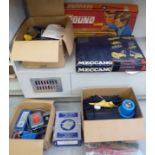 Meccano and other toys: to include various Scalextric track and accessories OS10