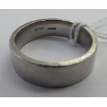 A platinum wedding ring 11