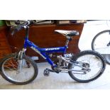 A Townsend X-Forse 10 gear mountain bike with sprung forks and 18'' wheels F