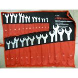 A graduated set of twenty-five spanners,