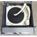 A 1960s Bush record player with a Garrard, model 216 autochange deck,