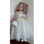 A Dianna Effner porcelain doll 'Molly' 27''h BSR