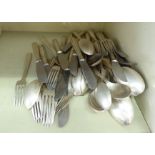 Silver plate and stainless steel cutlery and flatware OS1