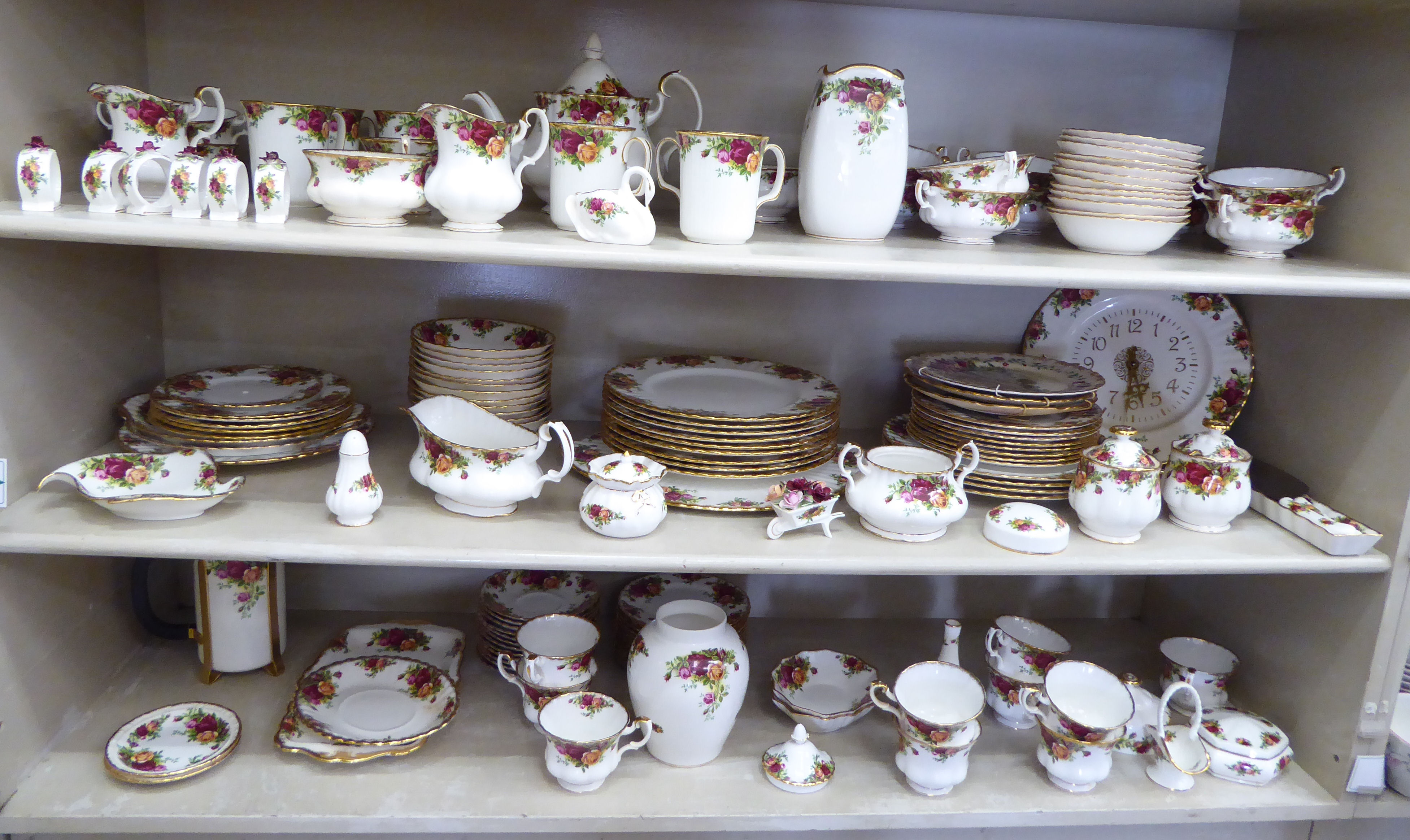 Royal Albert bone china Old Country Roses pattern tea/tableware (First and Second Edition)