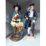 Two Royal Doulton china figures, viz.