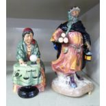 Two Royal Doulton china figures, viz.