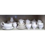 Wedgwood bone china Signet Gold pattern tableware;