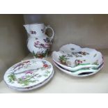 Five Williamsburgh Restoration, re-produced, English Tableware,