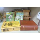 Cricket related ephemera: to include 'Wisden Cricketers' Almanack 1961' hardback edition OS10