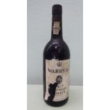 A bottle of Warre's 1977 Vintage Port
