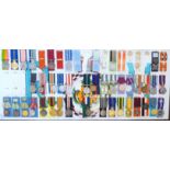 Approximately forty police and other enforcement associated medals, many on ribbons, some copies,