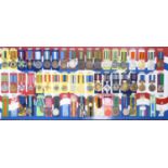 Approximately forty-eight police and other enforcement associated medals, many on ribbons,