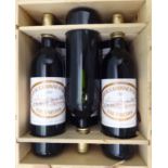Wine - a case of six bottles of Chateau Caronne St Gemme 2001 Haut Medoc