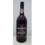 A bottle of Dow's 1985 Vintage Port