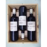 Wine - a case of six bottles of Petit Manou 2009 Medoc