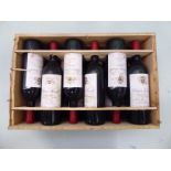 Wine - a case of twelve bottles of Chateau Lassalle 1979 Medoc