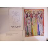 Edward Wolfe - 'Song of Songs' a reproduced boxed presentation folio of twelve Limited Edition