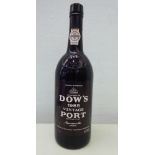 A bottle of Dow's 1985 Vintage Port