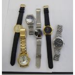 Six modern wristwatches: to include examples by Tissot and Sekonda S