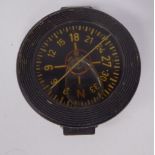 A World War II German military, black Bakelite case armband compass 2.