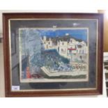 Betty Middleton-Sandford - 'Naxos 1958' Limited Edition 8/8 lithograph bears a pencil inscription