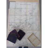 Uncollated Victorian railway maps;
