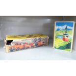 A 1920s/30s West German diecast model fire engine 260/9 boxed;