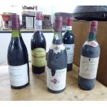 Five bottles of wine: to include a Chateau de Sales 1967 BSR
