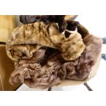 'Vintage' fur clothing: to include a 1950s James Smith Furriers musquash jacket BSR