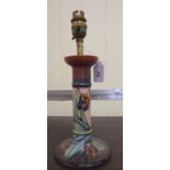 A Moorcroft pottery table lamp,