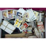 Uncollated cigarette cards: to include 'Senior Service Sights of Britain' series,