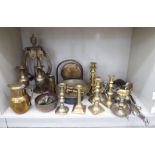 Early 20thC and later decorative and functional metalware: to include hearth related items