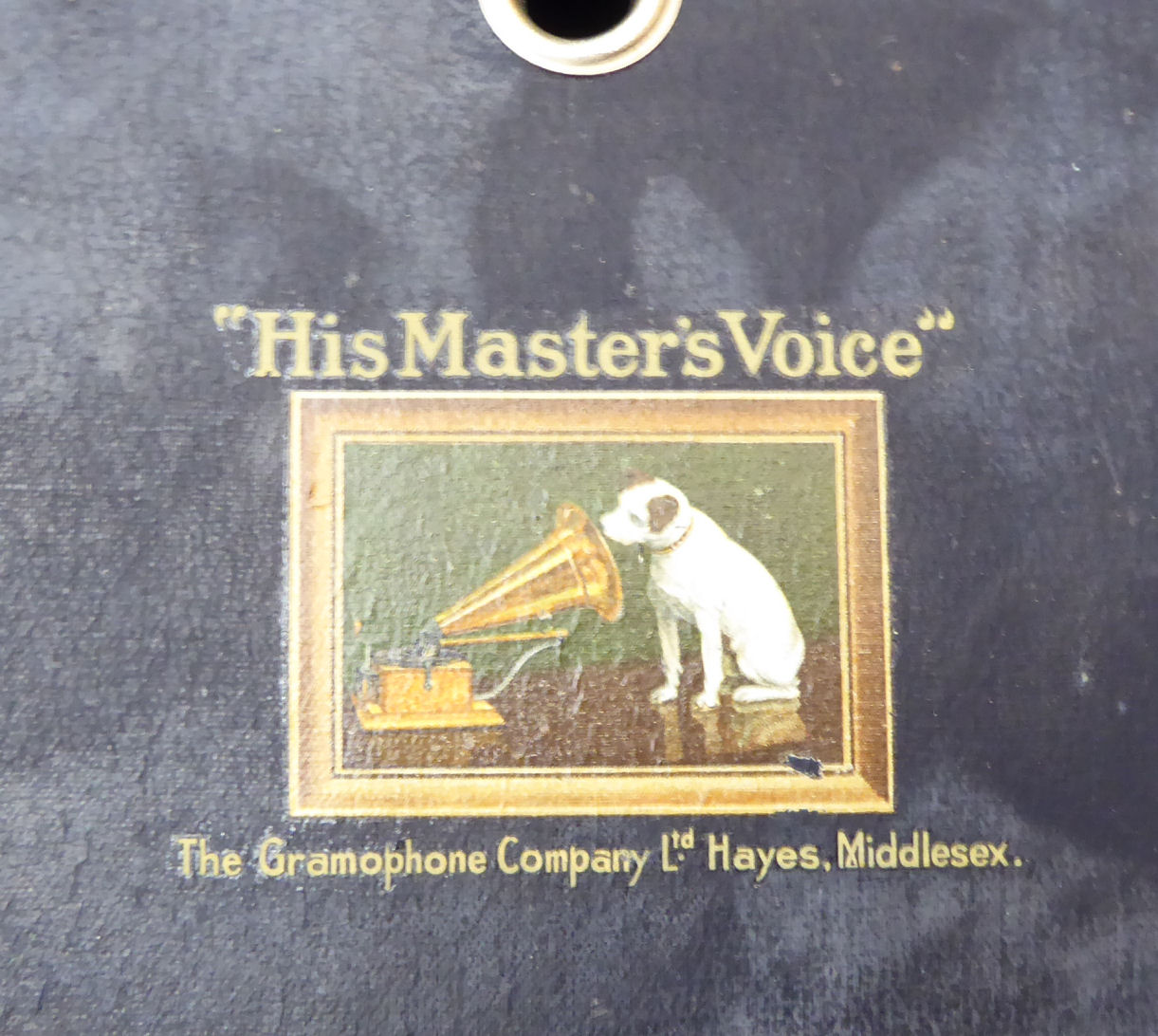 A 1930s HMV tabletop gramophone, - Image 2 of 2