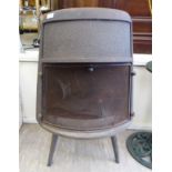 A cast iron wood burner 38''h 18''w F