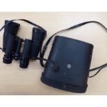 A pair of Prinz 10x50 field binoculars cased OS5
