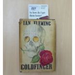 Book: 'Goldfinger' by Ian Fleming, First Edition with a dust jacket,