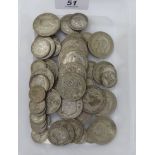 Uncollated pre 1947 British coins: to include half-crowns 11