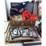 Elvis related memorabilia: to include mirrors; prints; clothing; newspapers;