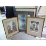 Framed prints: to include Kathleen Caddick - 'Enchanted Wood I' and 'Enchanted Wood II' Limited