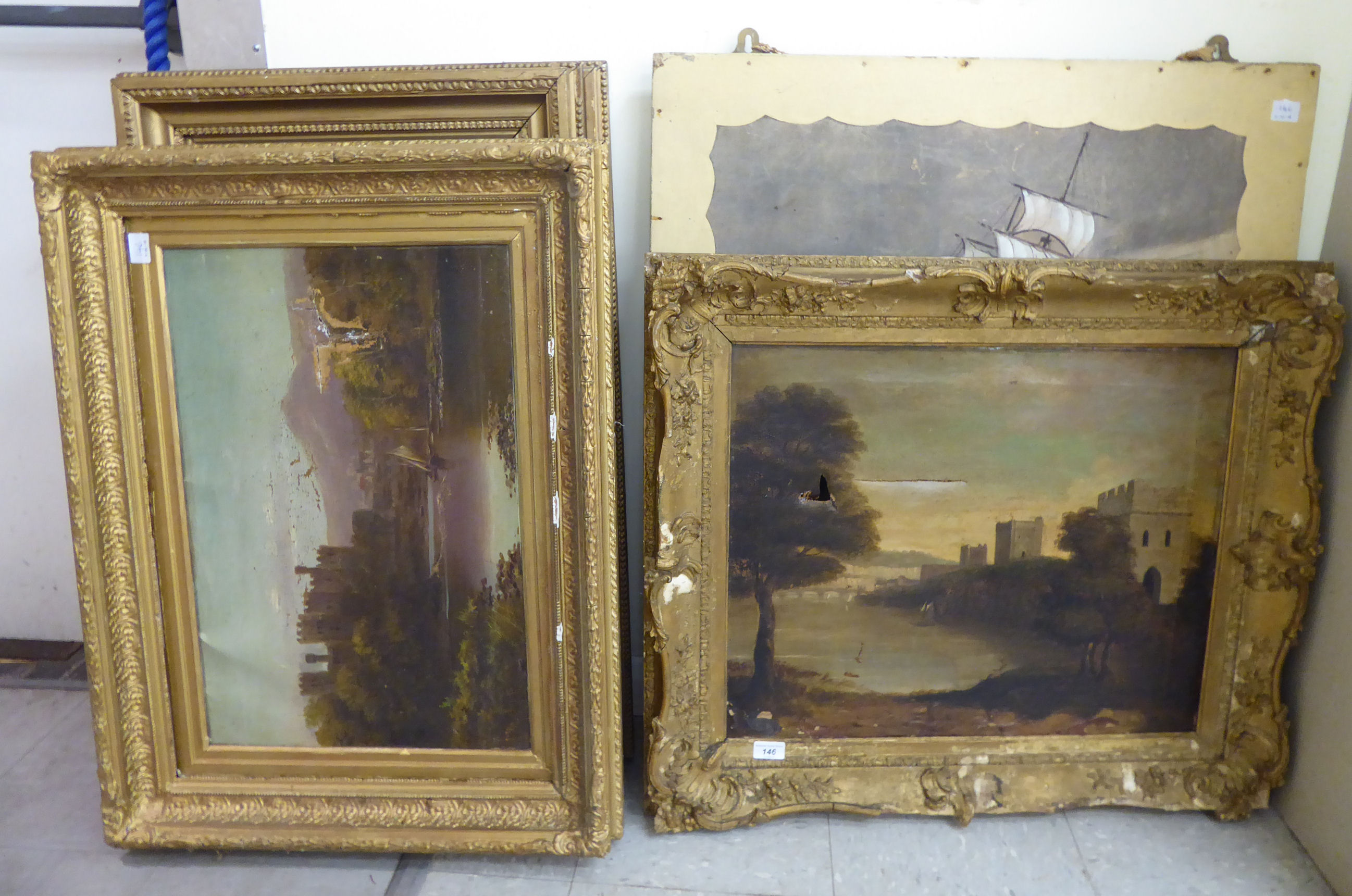 Pictures: to include a late 19thC study,