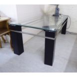 A modern coffee table,