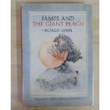 Book: Roald Dahl 'James and the Giant Peach' illustrated by Nancy Ekholm Burkert, First Edition,