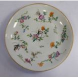 A late 19thC Chinese porcelain dish,