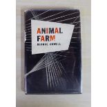 Book: George Orwell 'Animal Farm' First American Edition, published in a dust jacket by Harcourt,
