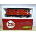 A Lehmann LGB radio controlled electric 0-4-4-0 diesel locomotive, no.